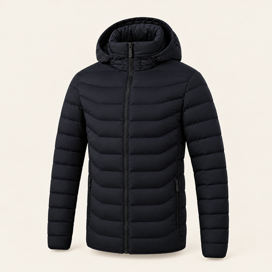 Parka chauffante à capuche 21 zones – vue produit (packshot)