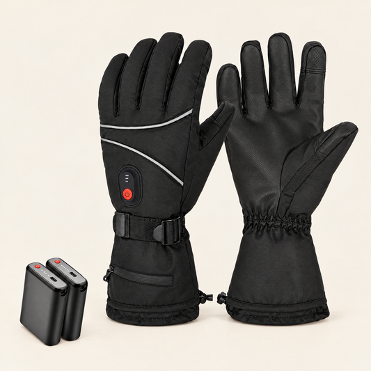 Gants chauffants rechargeables 2 batteries 7,4 V – vue produit (packshot)
